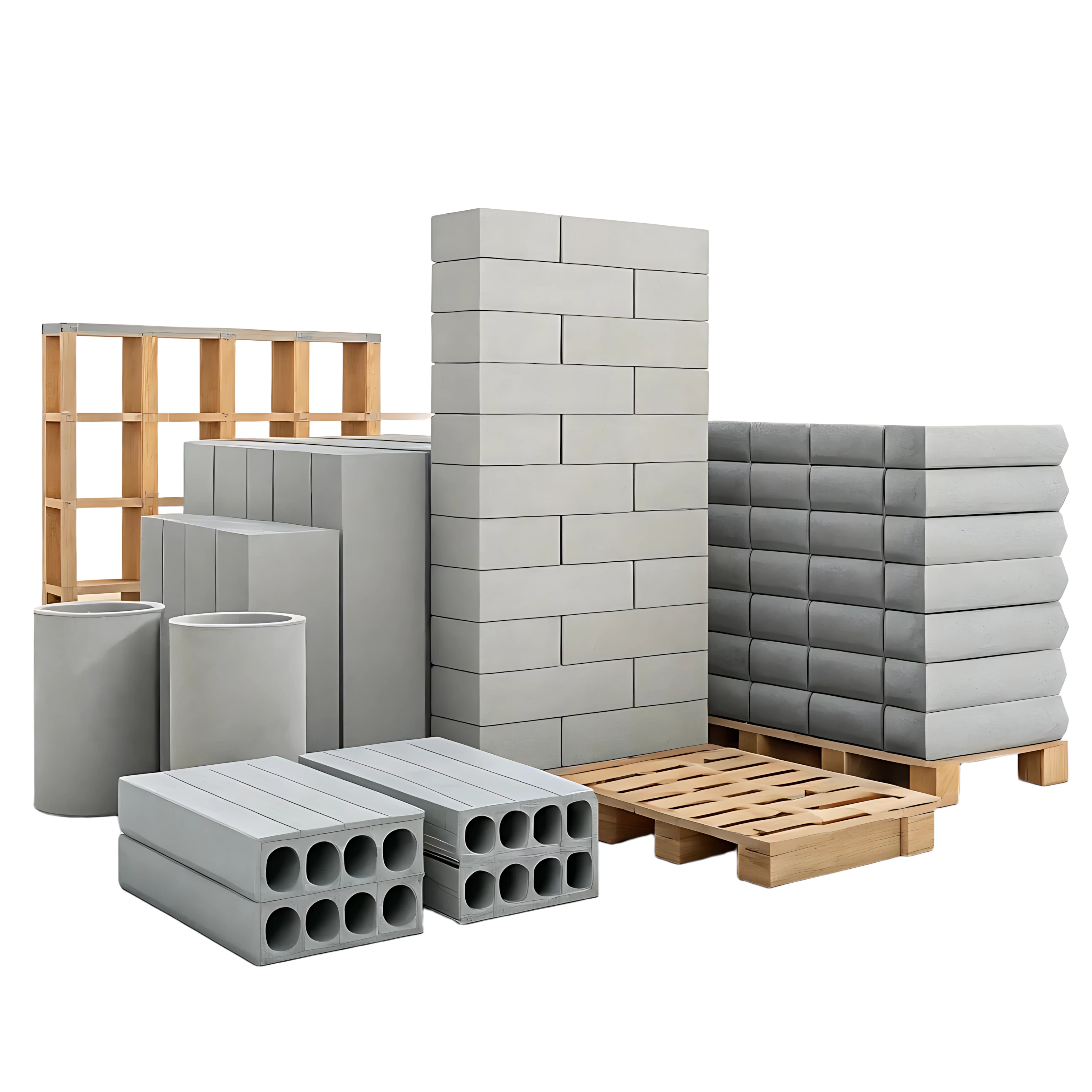 مواد البناء الأساسية